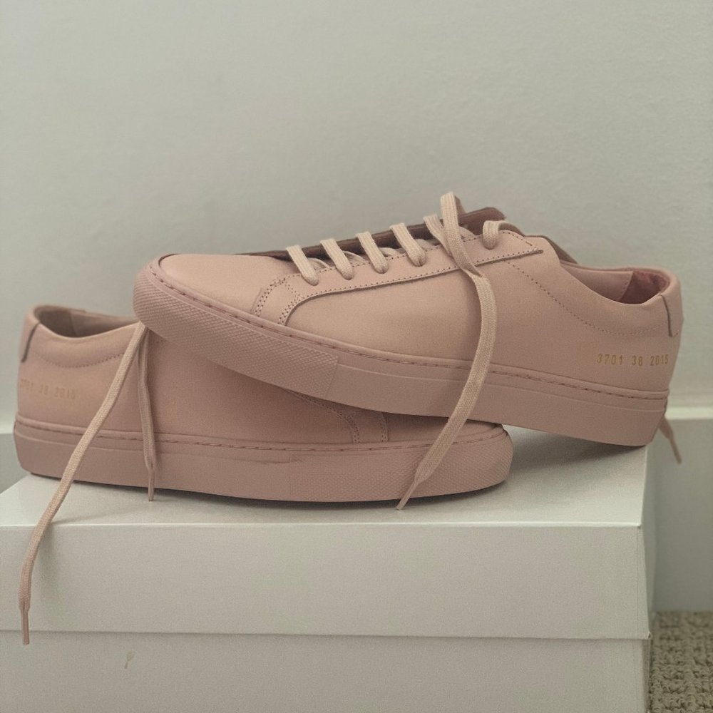 Common Project Wmns Achilles Low // Blush // Sz 38